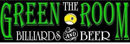 The Green Room pool hall exterior/interior